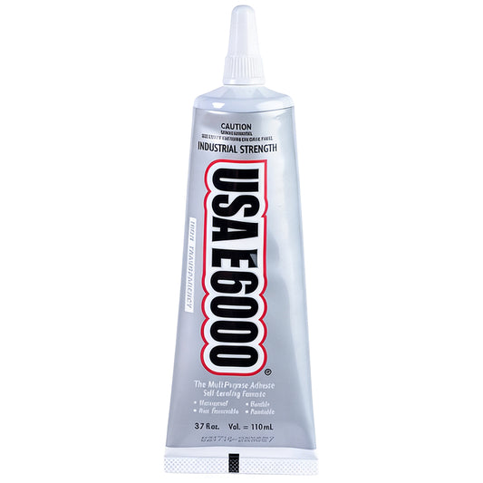 Multipurpose Adhesive 110ml Clear Glue for Fabric Jewelry Wood Glass Metal Plastic DIY Crafts Repair Projects