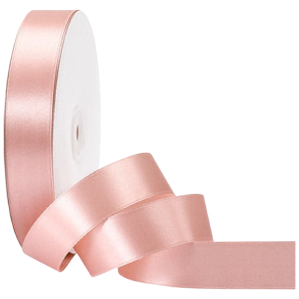 1 Inch Black Satin Ribbon for Gift Wrapping, Crafts, Hair Bows, and Party Decorations