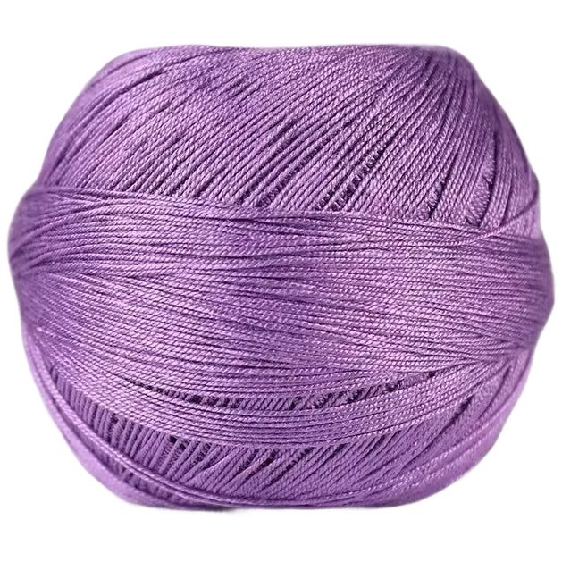 Mercerized Cotton Lace Yarn – Smooth, Shiny Cotton Yarn for Crochet and Hand Knitting, 50 Grams/1.76oz 317 Yards