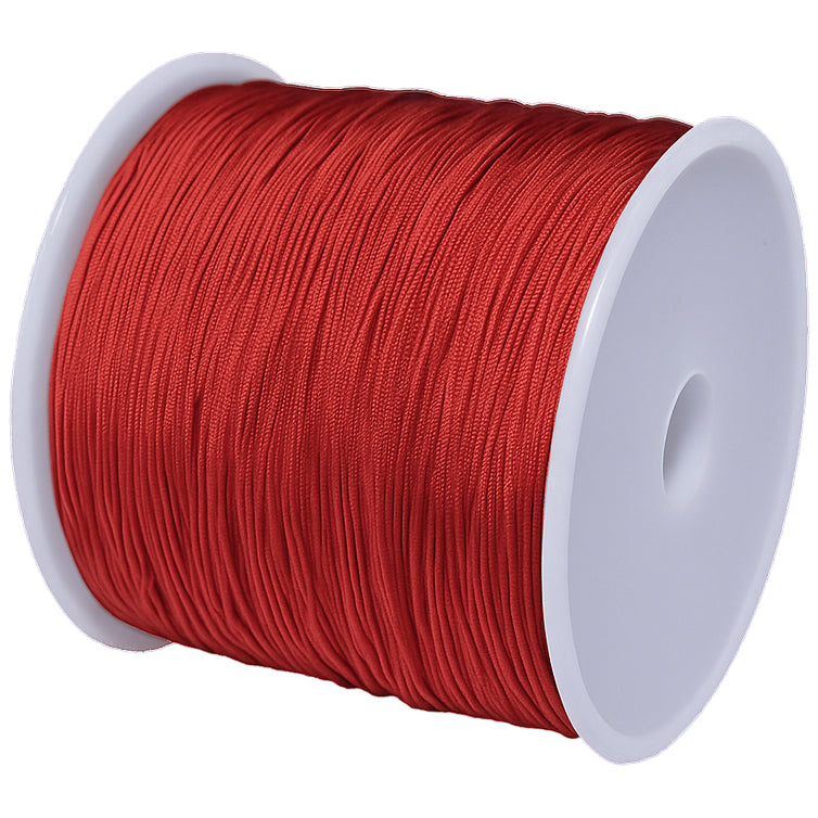 1mm Cotton Waxed Cord 175 Yards String for Jewelry Making, Beading, and Bracelets