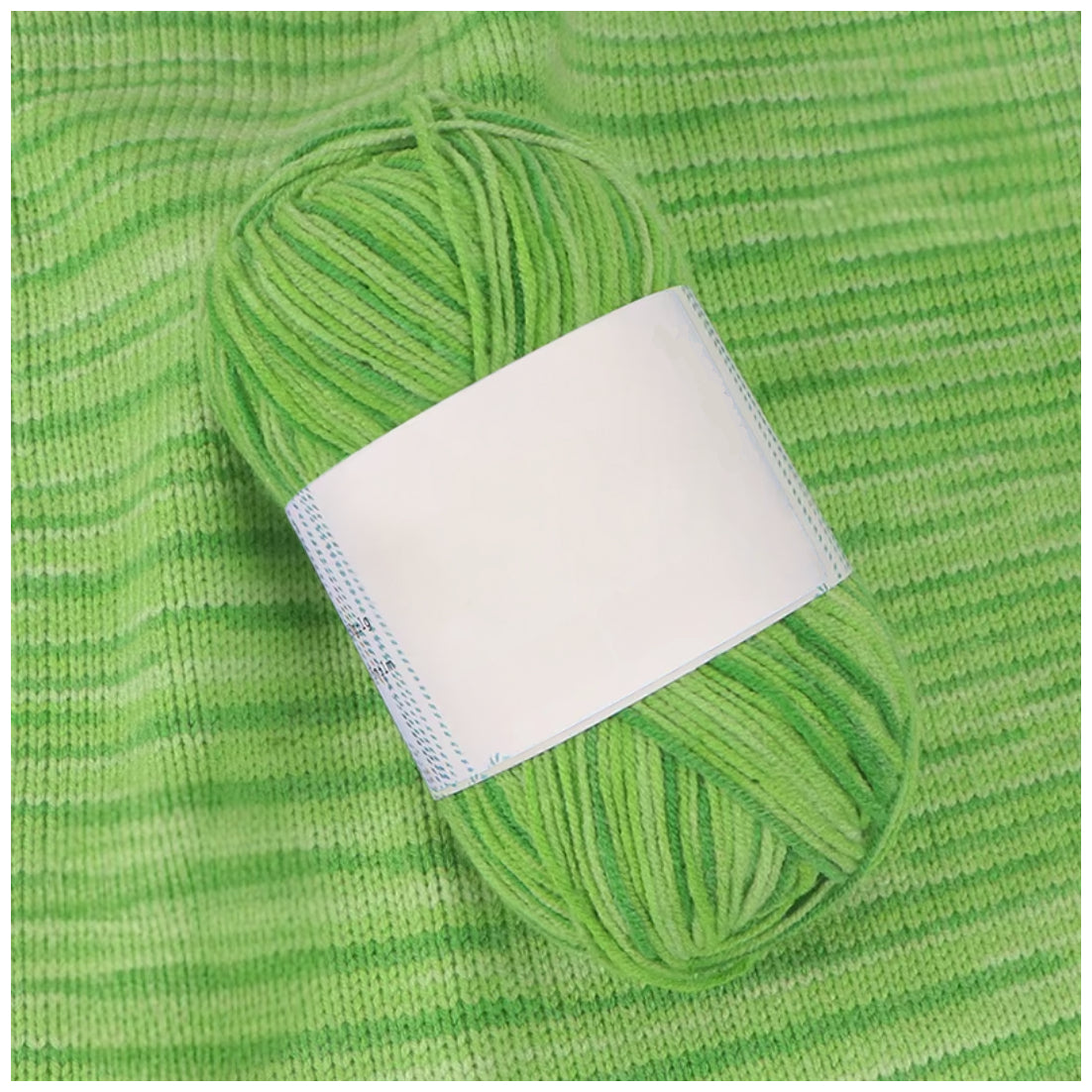 Soft Acrylic Variegated Baby Yarn – Fingering Weight for Knitting & Crochet, 50g/1.76oz 191 yards