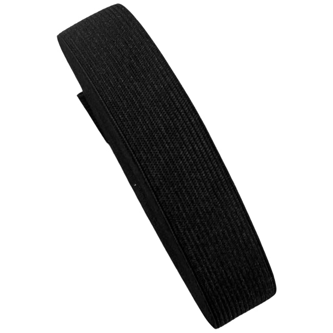 Black Knitted Elastic Band 1 Inch 14 Yards for Sewing Waistbands Pants Wigs High Stretch