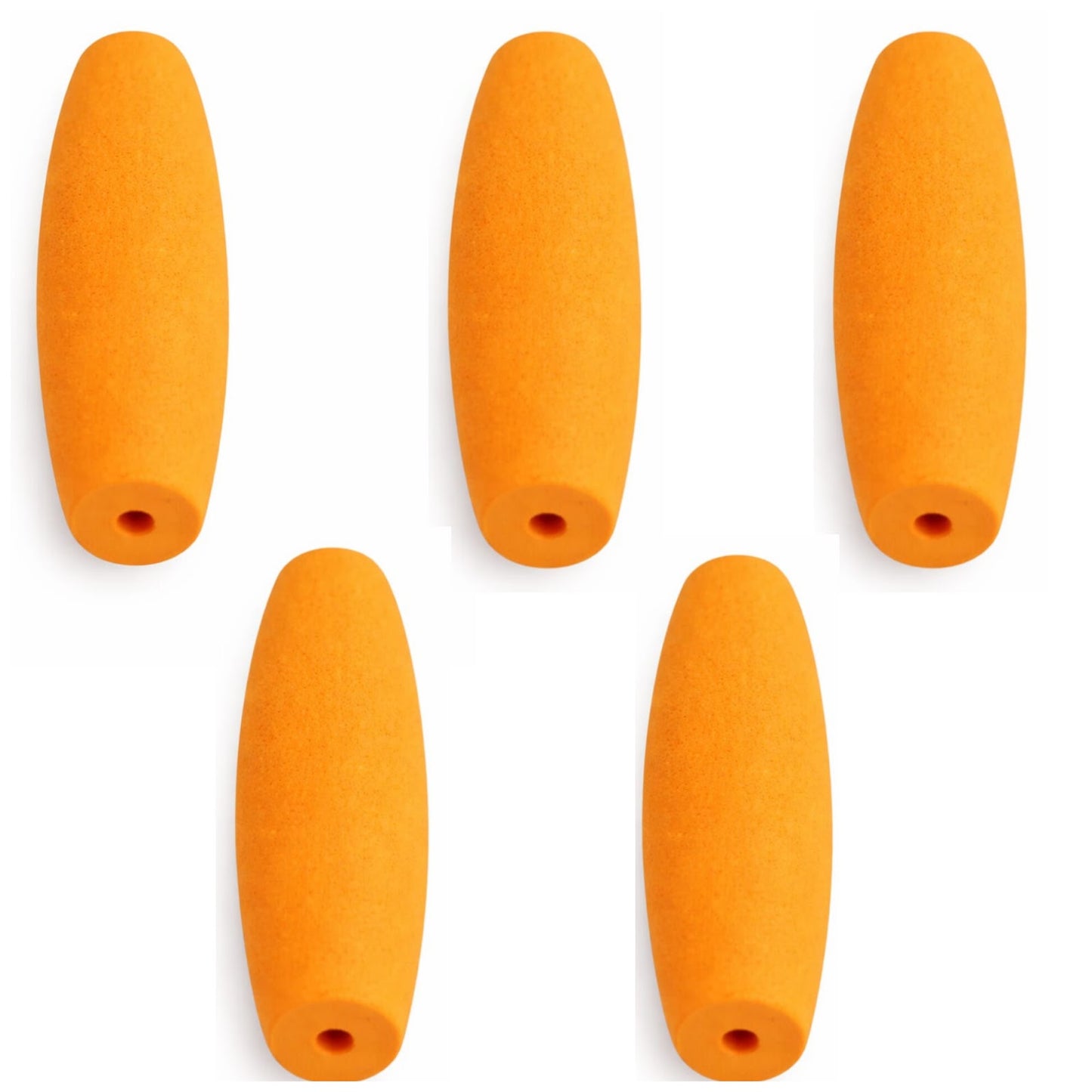Ergonomic Crochet Hook Grip Set Multi Size Handle Attachments for 2 mm to 10 mm Hooks, Pack of 5