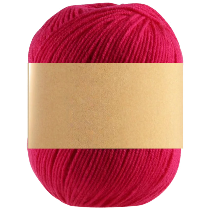 Silk Effect Microfiber Acrylic Yarn, Solid Colors for Baby Projects, 50 Grams/1.76oz 191 Yards