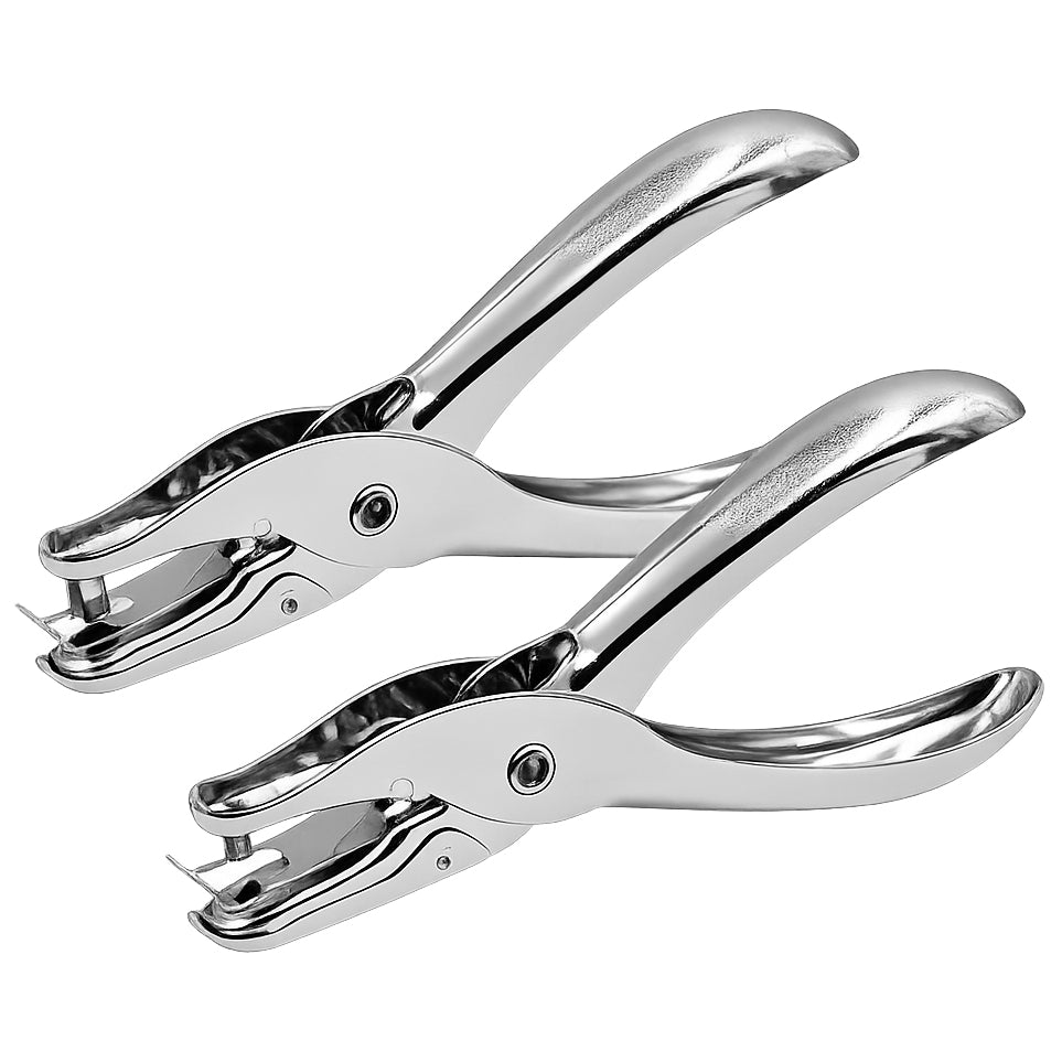 Single Hole Punch 5 Sheet Capacity Paper Punch for Crafts Tags Tickets Scrapbooking and Office Use
