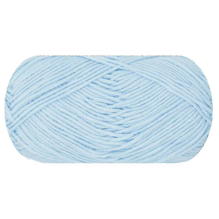 Soft Cotton Acrylic Yarn for Crochet and Knitting, 40 Grams/1.41oz 142 yards