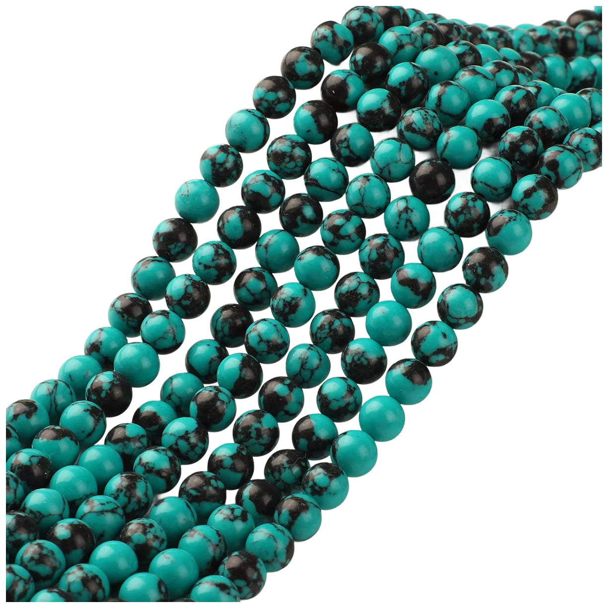 Natural Agate Round Gemstone Beads Polished Stone Loose Beads for Jewelry Making 15 Inch Strand
