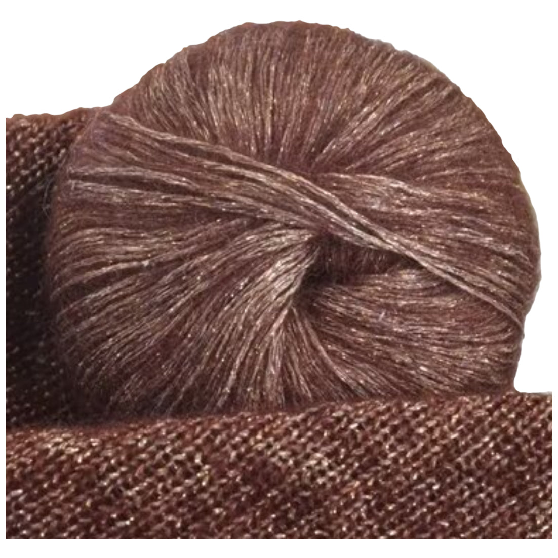 Glitter Knitting Yarn Sparkle Metallic Acrylic Wool for Crochet and Hand-Knitting, 25 Grams/0.85oz 109 Yards