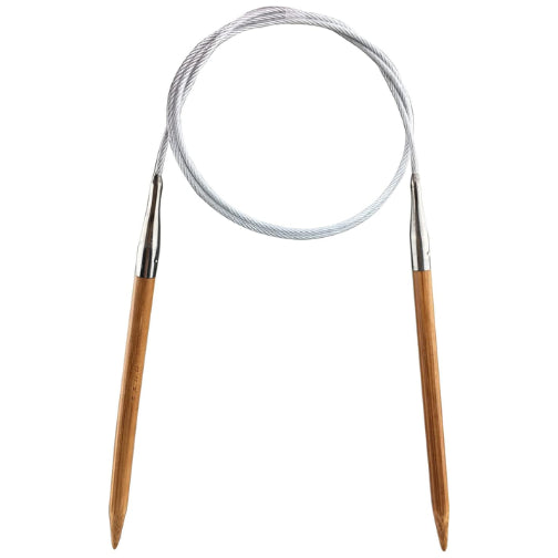 32-Inch Bamboo Circular Knitting Needle for DIY Handmade and Various Yarn Weaving Projects