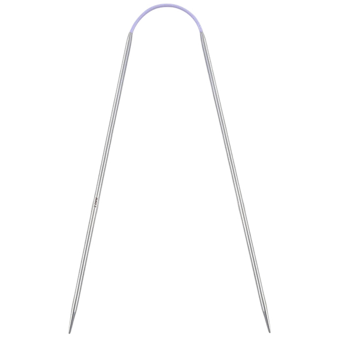 9-Inch Red Line Circular Knitting Needles for Sweaters, Shawls, Scarves, Blankets, and DIY Projects