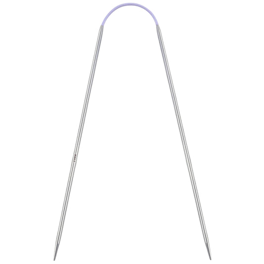 9-Inch Red Line Circular Knitting Needles for Sweaters, Shawls, Scarves, Blankets, and DIY Projects