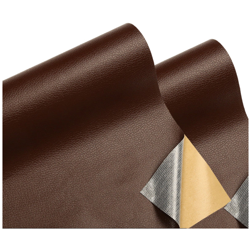 Self Adhesive Leather Repair Patch 8 x 11 Inch for Sofa Couch Furniture Car Seats Bags, Pack of 2