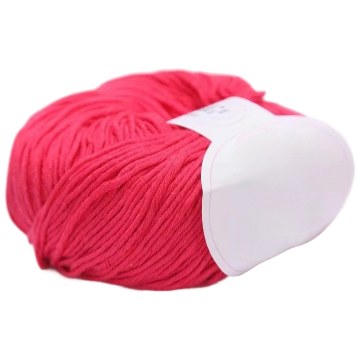 Pure Cotton Yarn 10 Strand Medium 3.5mm for Baby Crochet and Children Craft Projects, 50 Grams/1.76oz 153.11 Yards