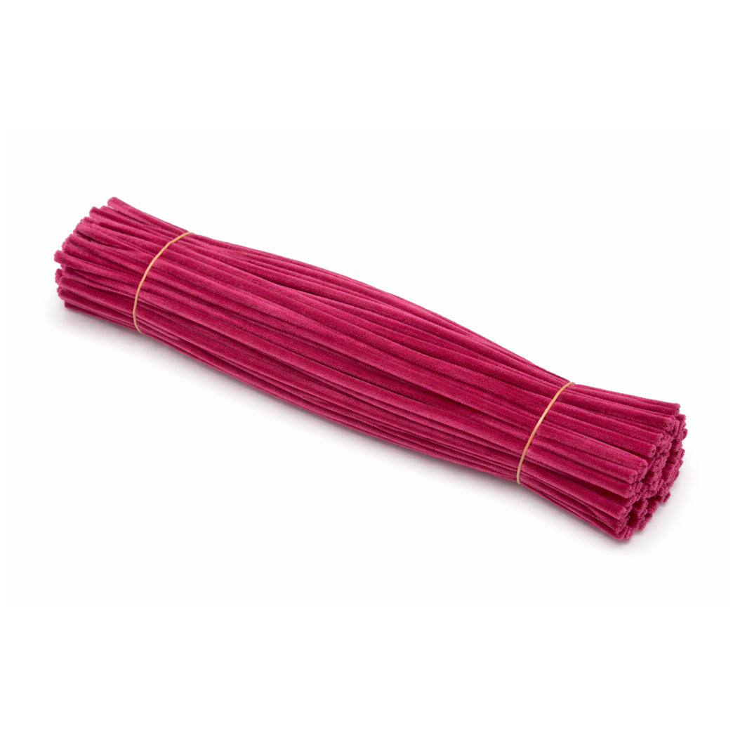 11.8 Inch Chenille Stem Pipe Cleaners 6 to 7mm for DIY Crafts and Kids Projects, Pack of 100
