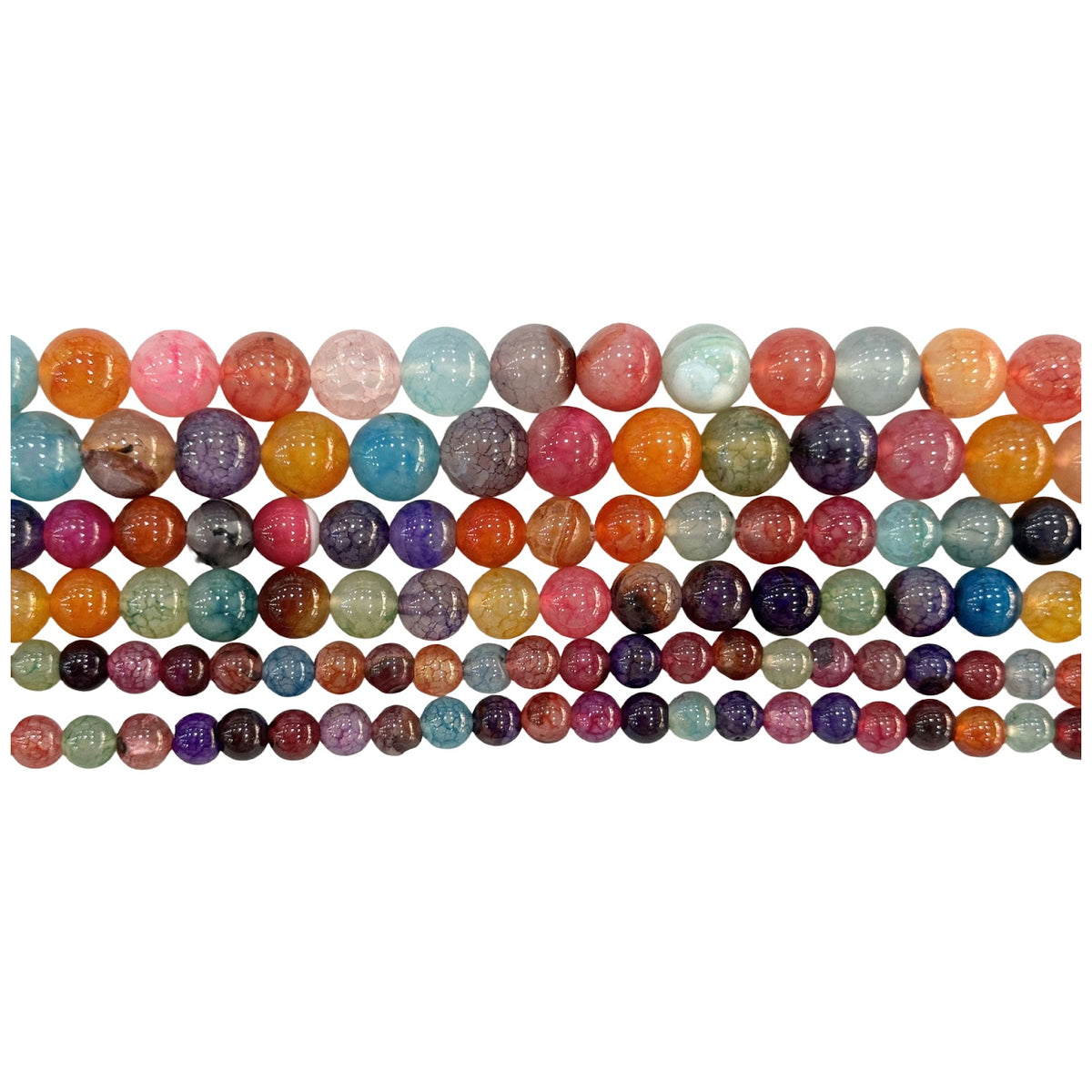 Natural Hematite Gemstone Round Beads 15 Inch Strand for Jewelry Making and Craft Design