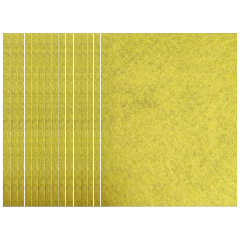 Embroidery Puffy Foam 9x12 Inch 1mm Polyester Sheets for 3D Embroidery Caps Garments Bags Jackets, Pack of 15