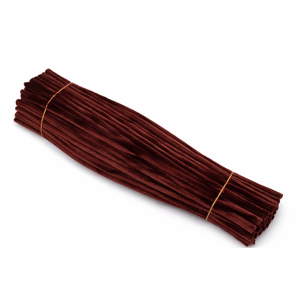 12 Inch Chenille Stem Pipe Cleaners 6 to 7 mm Thick for DIY Crafts and Decorations