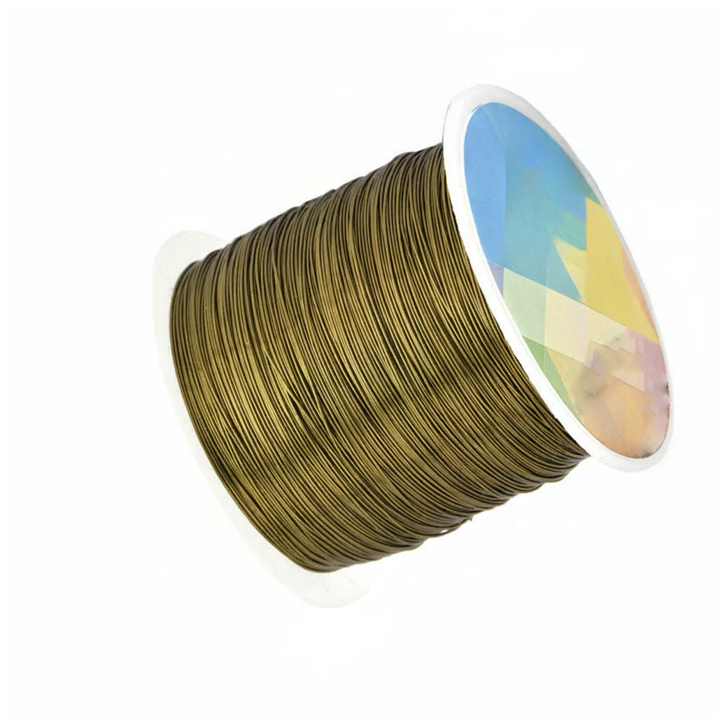 Copper Wire 328 Feet Tarnish Resistant Jewelry Wire for Beading Wrapping and DIY Crafts