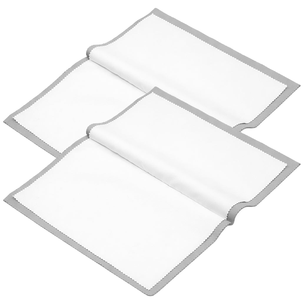 Jewelry Polishing Cloth Multi Layer Cotton Cleaning Cloth for Gold Silver Platinum Jewelry, Pack of 2