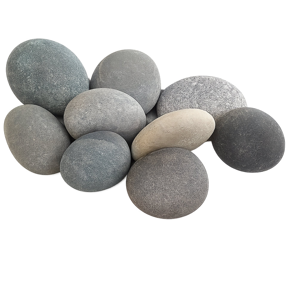 Natural River Rock Pebbles Smooth Flat Stones for Painting Crafts Decoration and DIY Kids Art Projects