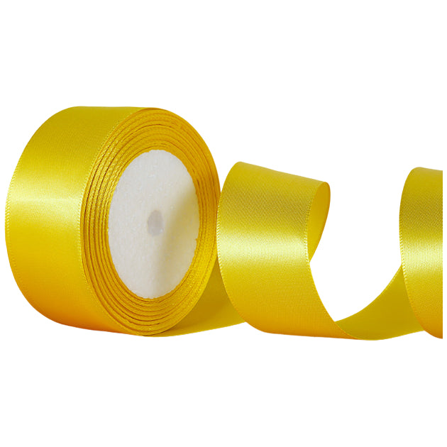 1.5 Inch Single Face Satin Ribbon 25 Yards Polyester for Crafts, Sewing, Gift Wrapping, and Decorations