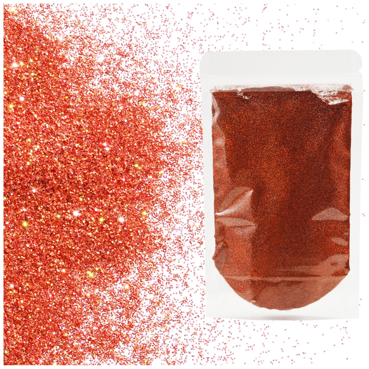 Holographic Fine Glitter 2mm 1/128 for Crafts Resin Jewelry Keychains and Party Decorations