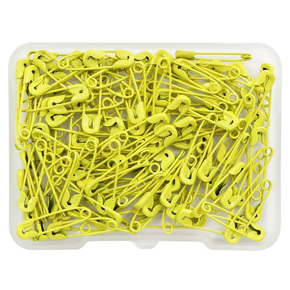 120Pcs Mini Safety Pins 19mm for Sewing, Tagging, Crafts, Jewelry Making, and Clothing Repairs