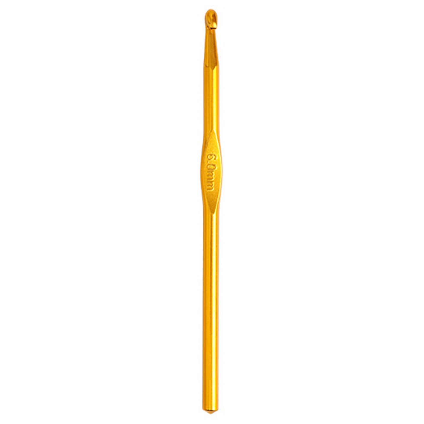 6-Inch Aluminum Crochet Hook for Knitting and Yarn Crafts Lightweight Tool for DIY Sewing Weaving and Crochet Projects