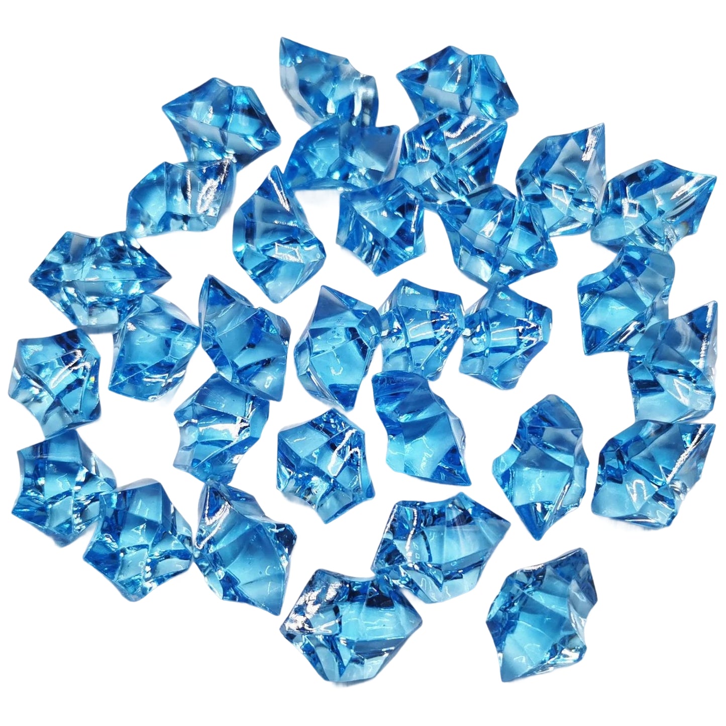 Clear Acrylic Fake Ice Diamonds Vase Fillers For Wedding Centerpieces Party Table Decor, Pack of 260