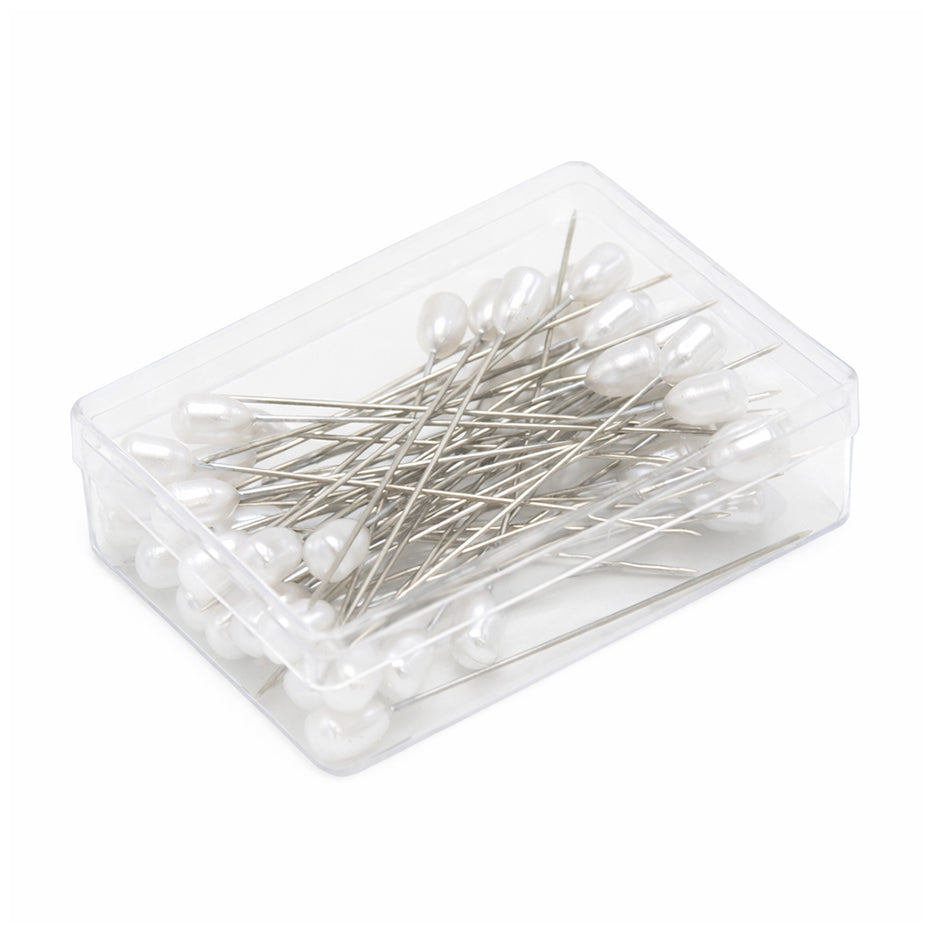 Teardrop Pearl Head Corsage Pins for Wedding Bouquets, Sewing, Jewelry Making and DIY Flower Decoration Crafts