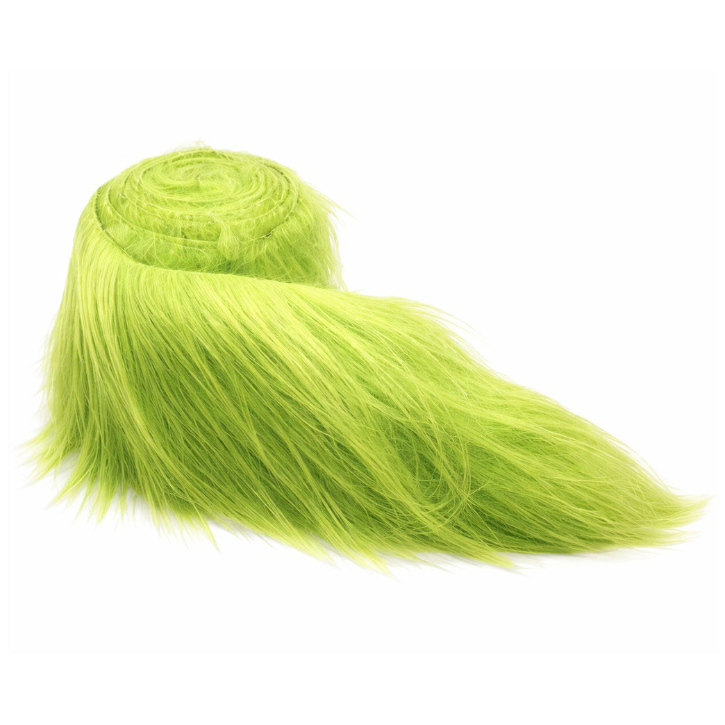 60 Inch Faux Fur Fabric Precut Strips Fluffy Craft Fur for Gnome Beards and Costumes