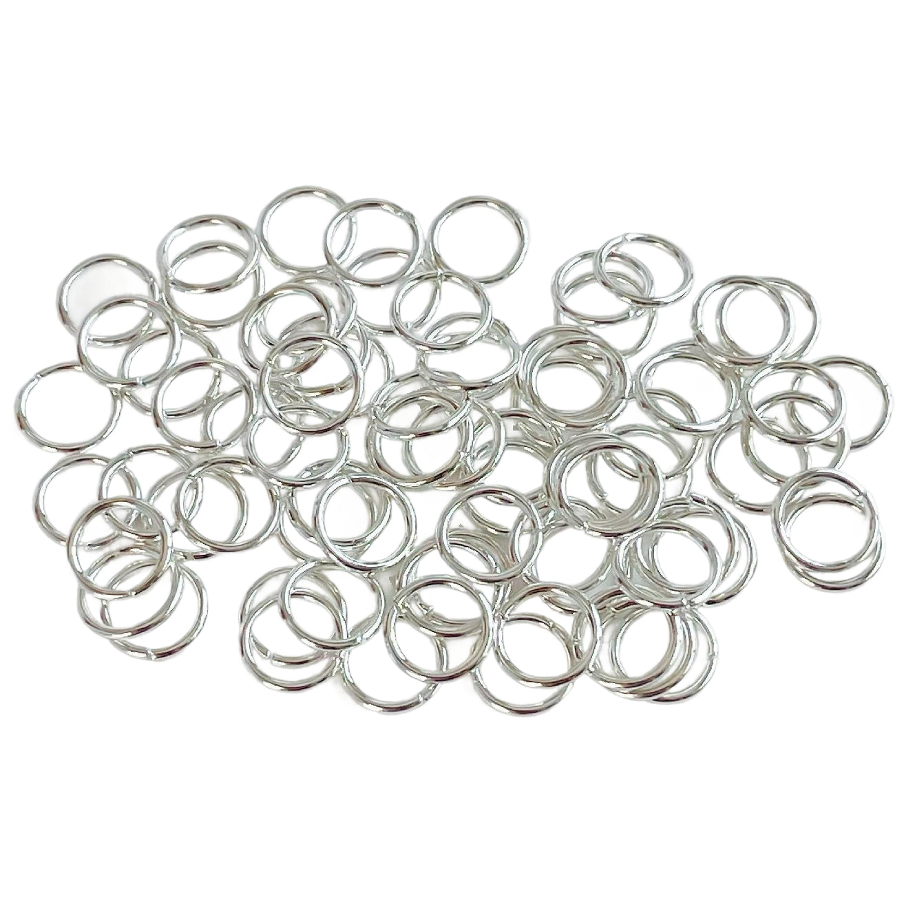 Open Jump Rings for Jewelry Making Earrings and Keychains for Crafts Repair Supplies, Pack of 300
