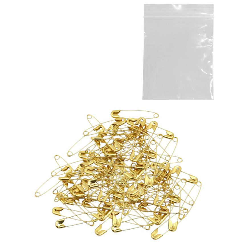 Safety Pins Nickel Plated Steel Rust Resistant Bulk Set for Clothes Sewing Crafts and Art Use
