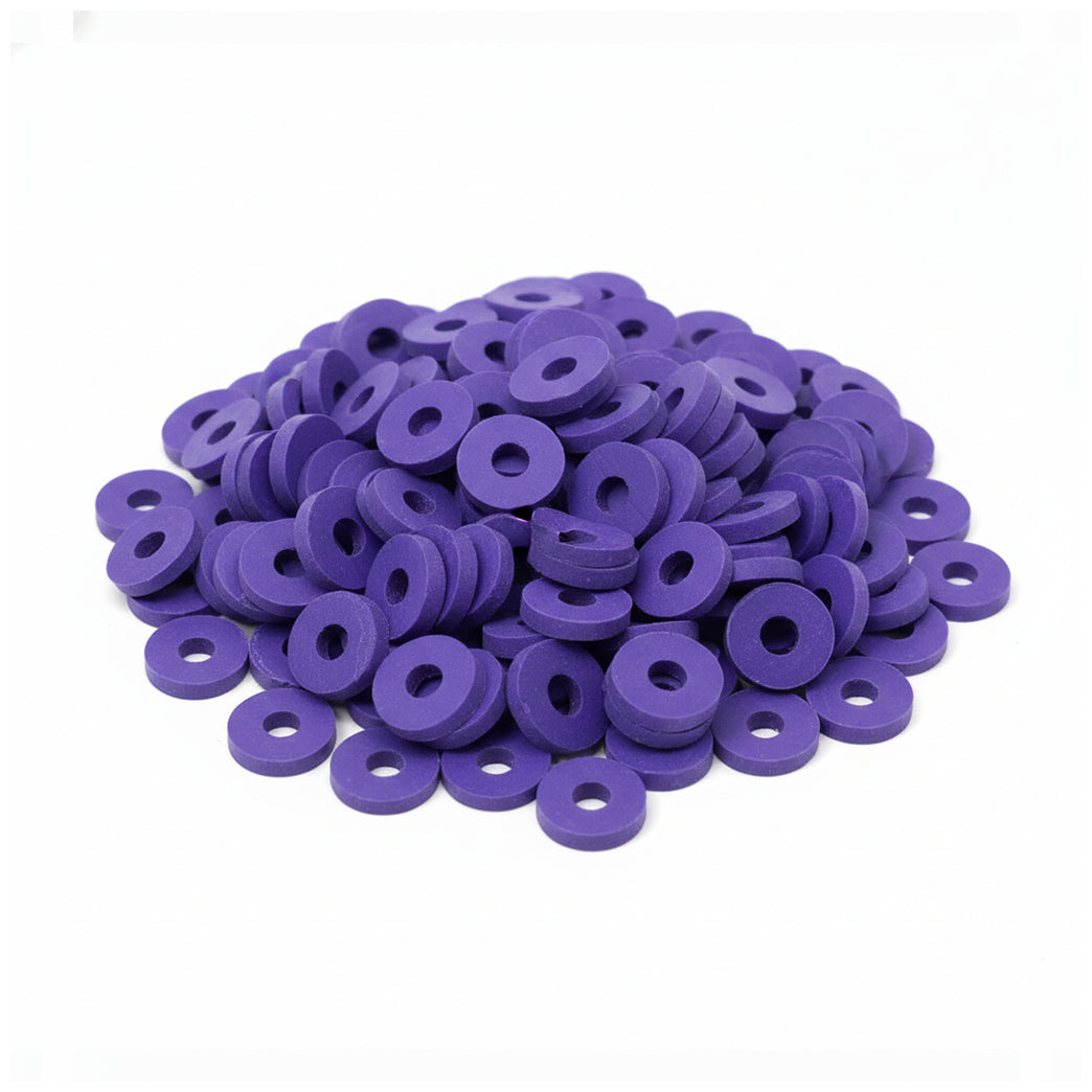 6mm Clay Beads for DIY Bracelet Necklace and Jewelry Making, Pack of 2000