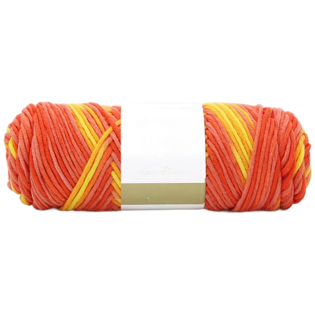 8-Ply Variegated Acrylic Yarn, Worsted Weight, Size 4 for Knitting and Crochet Projects, 100 Grams/3.53oz 155 yards