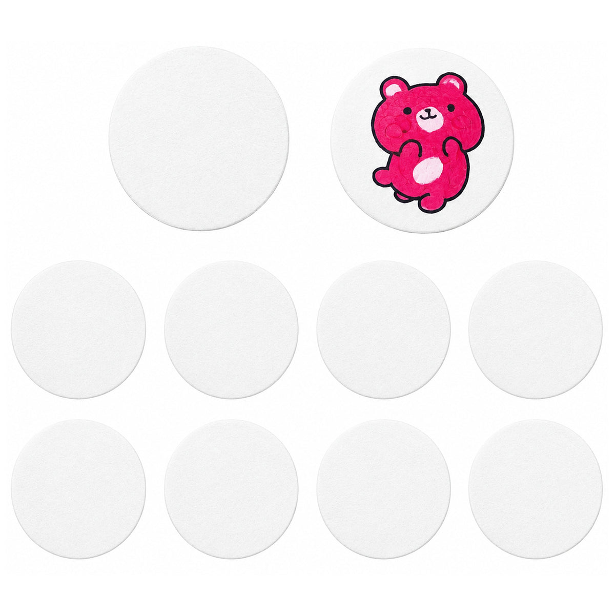 Magic Sponge Puffy Paint Paper for 3D Drawing Greeting Cards Bookmarks and DIY Art Projects, Pack of 10