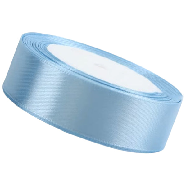 Single Face Polyester Satin Ribbon 1 Inch 25 Yards Solid Fabric for Gift Wrapping Bows and Decor