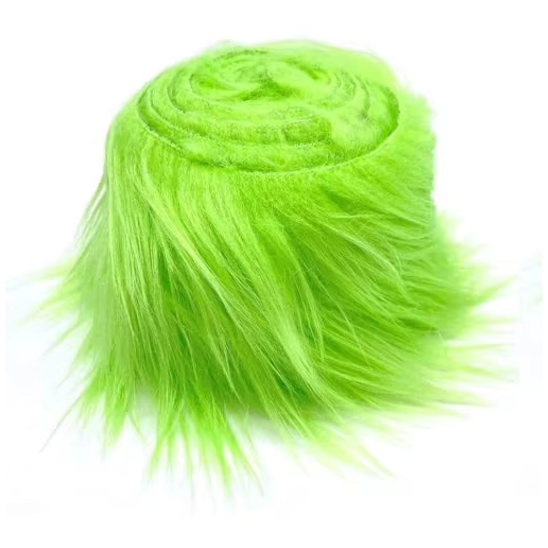 60" by 2" Faux Washed Fur Trim Fabric Strip for DIY, Wedding, Gnome Beards & Holiday Decor