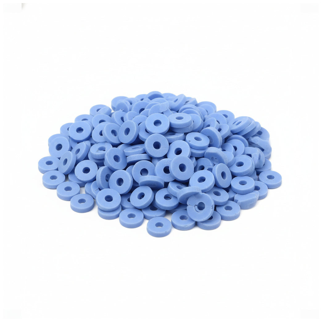 6mm Clay Beads for DIY Bracelet Necklace and Jewelry Making, Pack of 2000