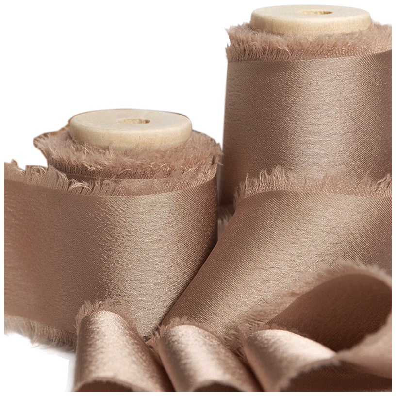 1.5 Inch Silk Satin Ribbon 10 Yards for Gift Wrapping and Wedding Decorations, Pack of 2