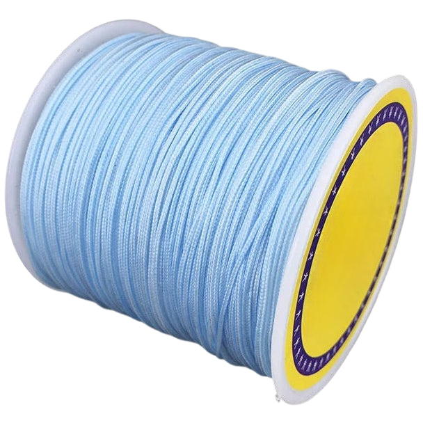 0.8mm-100m Nylon Knot Cord for DIY Jewelry, Beading, Macrame, and Craft Projects