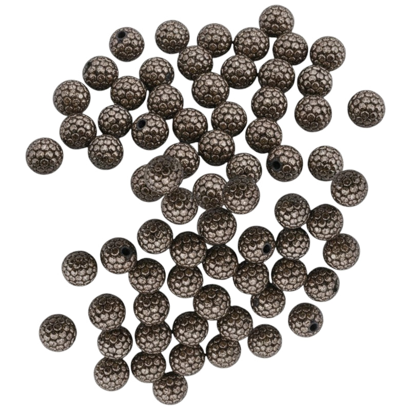 Sparkle Rhinestone Clay Beads Round Disco Spacer Beads for Jewelry Making, Bracelets, Earrings and DIY Craft Projects