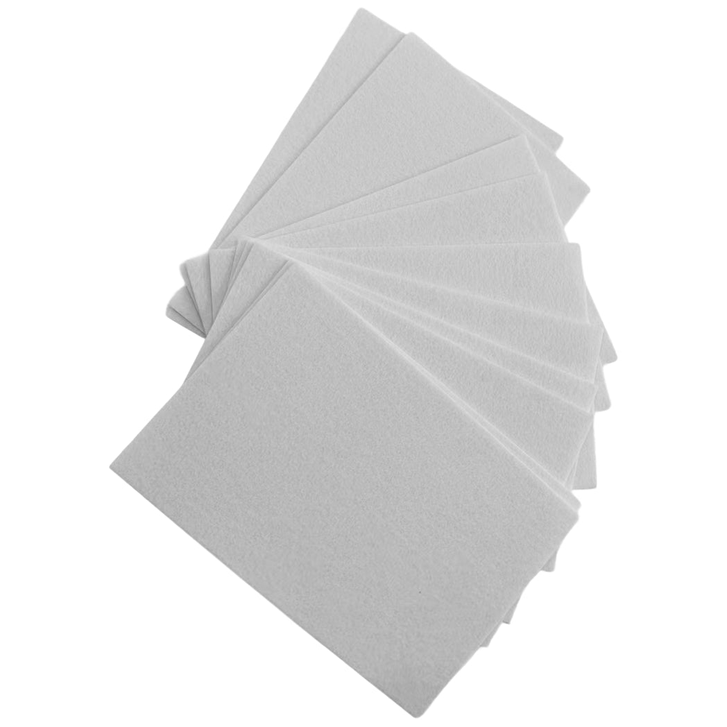Felt Sheets 8x12 Inch 1mm Thick for DIY Crafts, Sewing, and Patchwork, Pack of 10