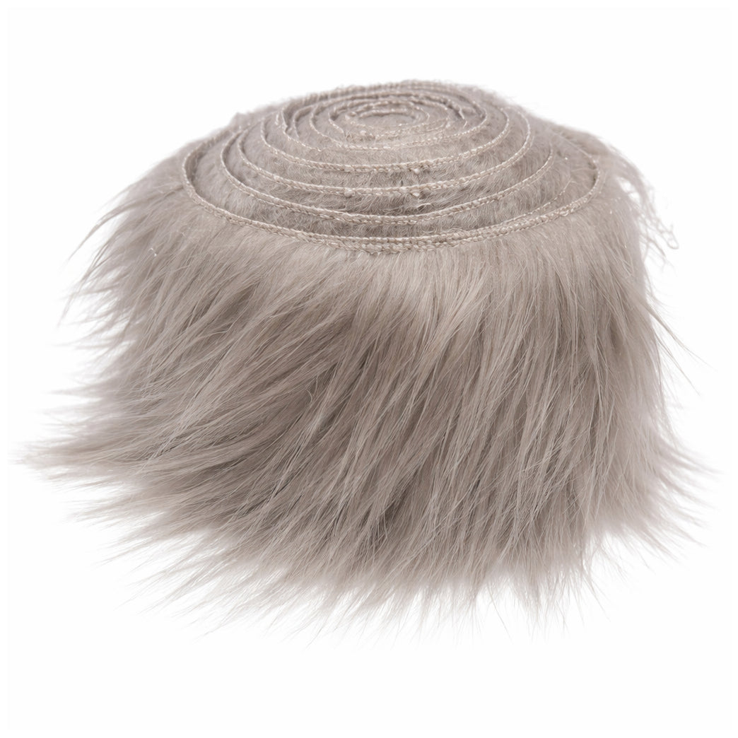 60 Inch Faux Fur Fabric Precut Strips Fluffy Craft Fur for Gnome Beards and Costumes