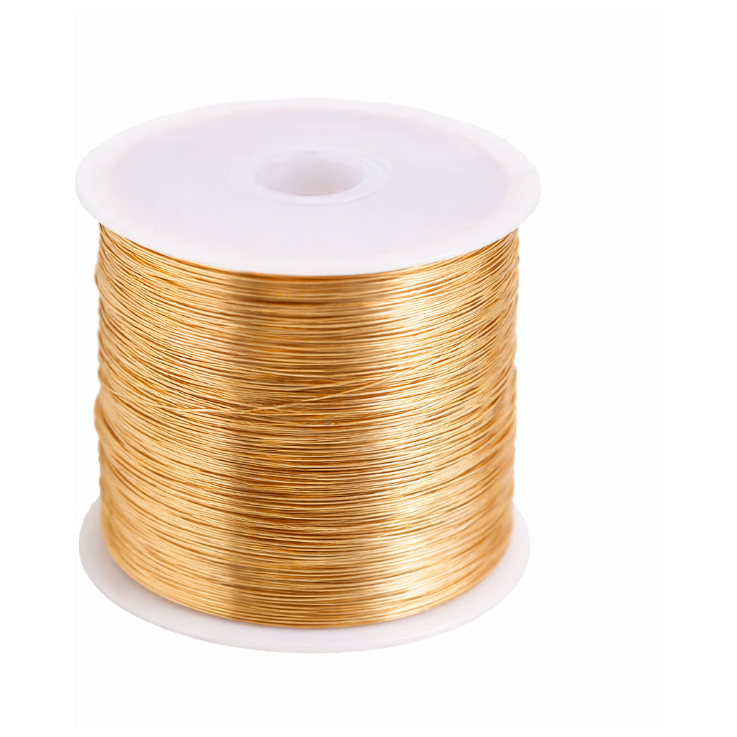 26 Gauge Copper Jewelry Wire 328 ft Tarnish Resistant 0.4 mm Craft Wire for Jewelry Making and DIY Crafts