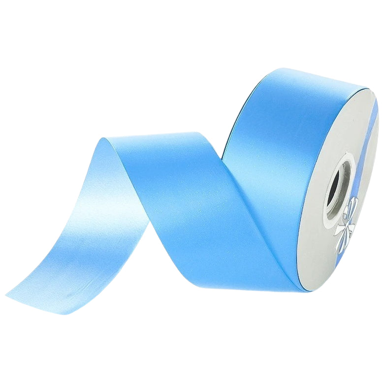 100 Yards Double Faced Cream Satin Ribbon for Gift Wrapping and Wedding Decorations