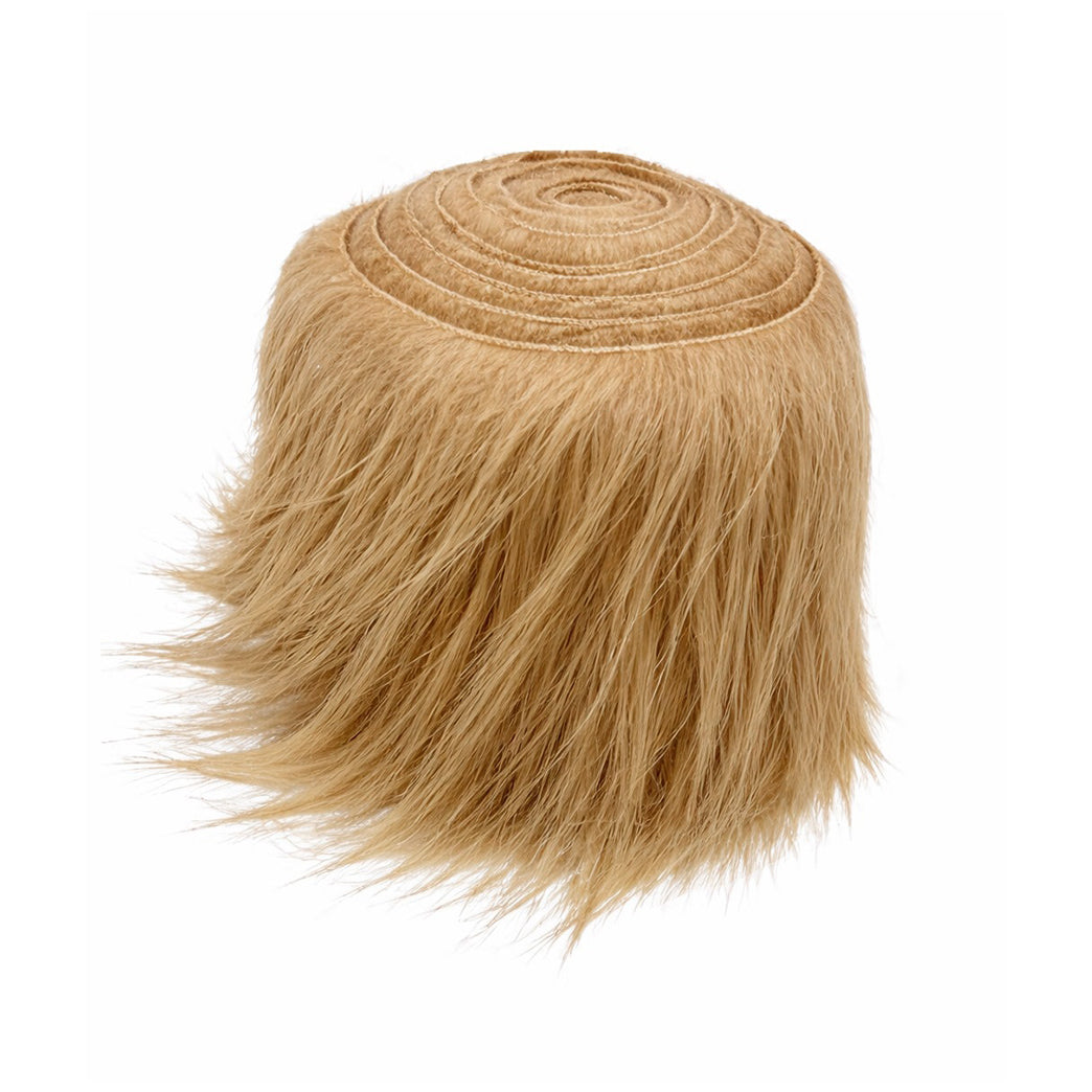 60 Inch Faux Fur Fabric Precut Strips Fluffy Craft Fur for Gnome Beards and Costumes