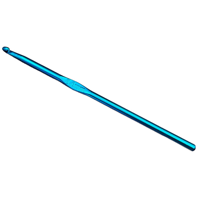 Lightweight Aluminum Crochet Hooks Set with Ergonomic Grip for DIY Knitting and Craft Projects