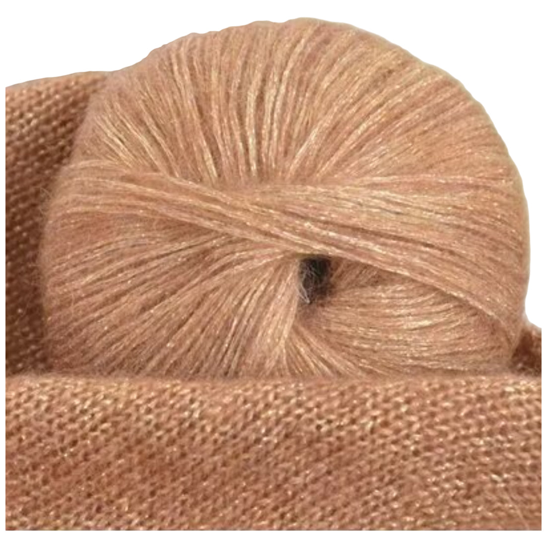 Glitter Knitting Yarn Sparkle Metallic Acrylic Wool for Crochet and Hand-Knitting, 25 Grams/0.85oz 109 Yards