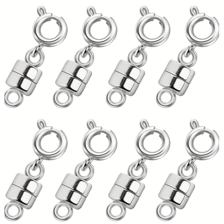 Strong Magnetic Necklace Clasps Gold and Silver Converters for Bracelets and Jewelry Chains